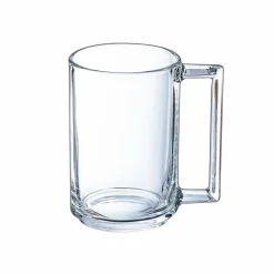 Gifi Mug transparent en verre trempé droit Luminarc 32 cl