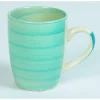 Gifi Mug uni bleu turquoise tons sur tons