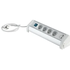 Gifi Accessoires Électriques^Multiprise 5 prises et 2 ports USB