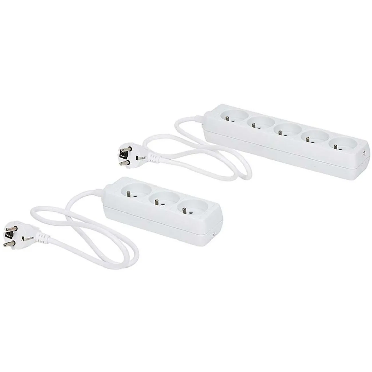 Gifi Accessoires Électriques^Multiprise blanche x 2