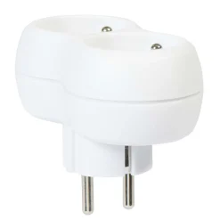 Gifi Accessoires Électriques^Multiprise duplite blanche 2 prises