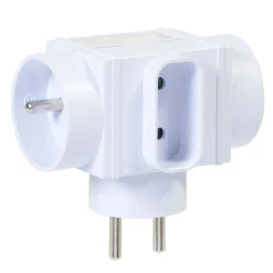 Gifi Accessoires Électriques^Multiprise triplite blanche