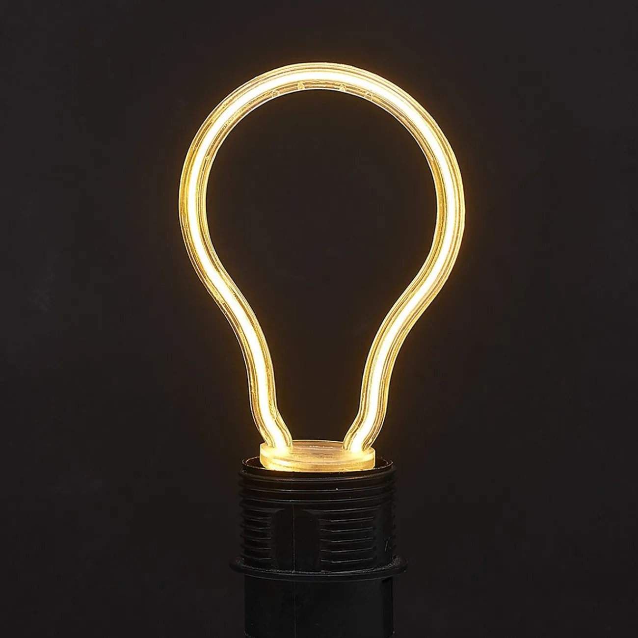 Gifi Ampoule^Néon forme ampoule 360 lms blanc chaud grand modèle