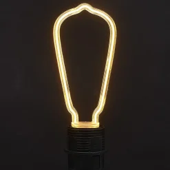 Gifi Ampoule^Néon forme ampoule Edison 360 lms blanc chaud