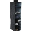 Gifi Rangement|Organisateur de penderie noir et blanc motif étoile