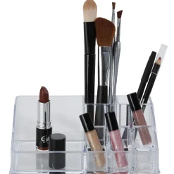 Gifi Beauté^Organisateur pour pinceaux et maquillage transparent