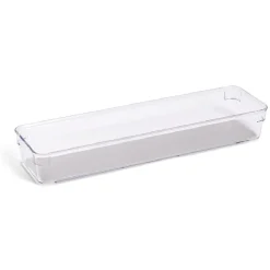 Gifi Rangement|Organiseur de tiroir plastique transparent 32,5x10xH.4,6cm