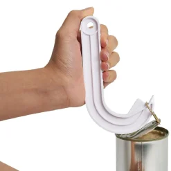 Gifi Ouvre-boîte à anneau ergonomique L15cm blanc