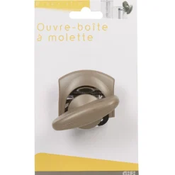 Gifi Ouvre-boîte à molette taupe