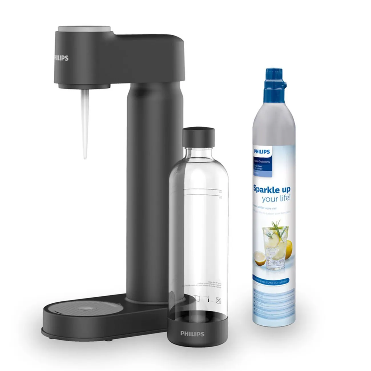 Gifi Pack machine à soda lite Noir