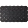Gifi Nettoyage Et Entretien|Paillasson 100% caoutchouc noir 75x45cm