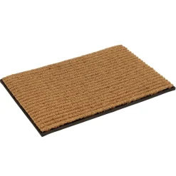 Gifi Nettoyage Et Entretien|Paillasson boucle coco 60x40cm marron
