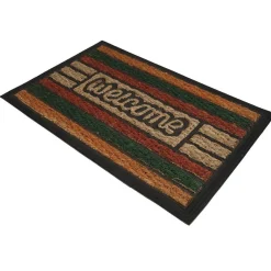 Gifi Nettoyage Et Entretien|Paillasson coco design bariolé Welcome