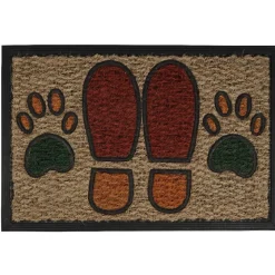 Gifi Nettoyage Et Entretien|Paillasson coco design pieds et pattes