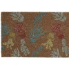 Gifi Nettoyage Et Entretien|Paillasson coco imprimé fleurs multicolores