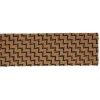 Gifi Nettoyage Et Entretien|Paillasson coco motif graphique noir marron 75x25 cm