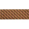 Gifi Nettoyage Et Entretien|Paillasson coco motif graphique noir marron 75x25 cm
