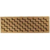 Gifi Nettoyage Et Entretien|Paillasson coco naturel motif graphique noir 75x25 cm