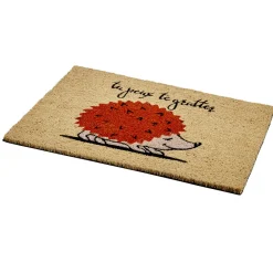 Gifi Nettoyage Et Entretien|Paillasson coco rectangulaire hérisson tu peux te gratter