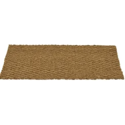 Gifi Nettoyage Et Entretien|Paillasson coco rectangulaire marron 75x45cm