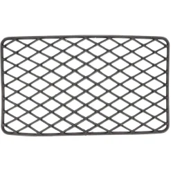 Gifi Nettoyage Et Entretien|Paillasson grille caoutchouc essuie-pieds noir