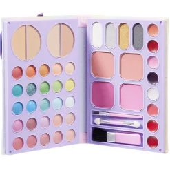 Gifi Beauté^Palette à maquillage Martinelia forme livre design licorne 49 pièces