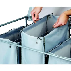 Gifi Entretien Du Linge|Panier à linge 3 bacs