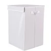 Gifi Rangement|Panier à linge blanc