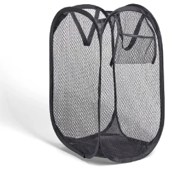 Gifi Entretien Du Linge|Panier à linge 20L pliable avec poignées 23,5x23,5x46,5cm