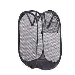 Gifi Entretien Du Linge|Panier à linge 20L pliable avec poignées 23,5x23,5x46,5cm