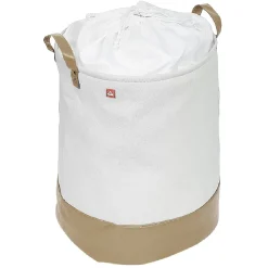 Gifi Entretien Du Linge|Panier à linge rond gris 56L