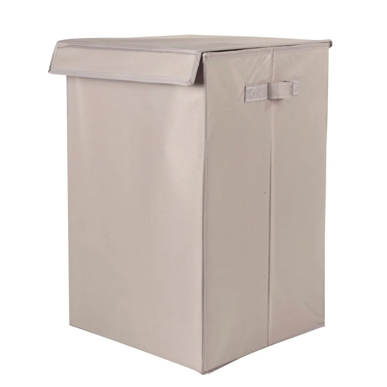 Gifi Entretien Du Linge|Panier à linge taupe