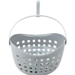 Gifi Entretien Du Linge|Panier avec 12 pinces à linge gris