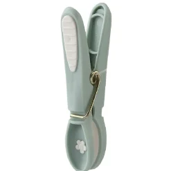 Gifi Entretien Du Linge|Panier avec 12 pinces à linge vert