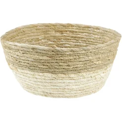 Gifi Rangement|Panier déco en matière naturelle