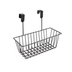 Gifi Equipement Douche^Panier de rangement à suspendre en fer 28x15xH22,5cm