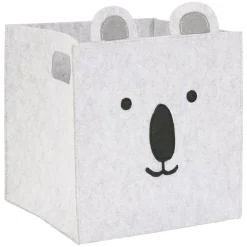 Gifi Rangement|Panier de rangement animal gris