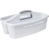 Gifi Rangement|Panier de rangement en plastique 2 compartiments - 42x28xH18 cm