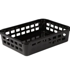 Gifi Rangement|Panier de rangement noir