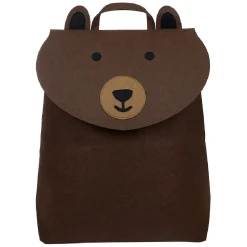 Gifi Rangement|Panier de rangement pour enfant forme ours marron