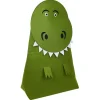 Gifi Rangement|Panier de rangement pour enfant forme dinosaure vert