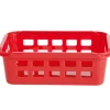 Gifi Rangement|Panier de rangement rouge