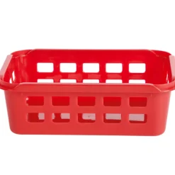 Gifi Rangement|Panier de rangement rouge