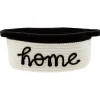 Gifi Rangement|Panier en coton Smile Love ou Home