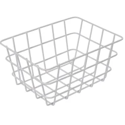 Gifi Entretien Du Linge|Panier métal filaire blanc