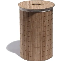 Gifi Entretien Du Linge|Panière à linge bambou