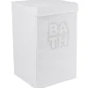 Gifi Rangement|Panière à linge blanche