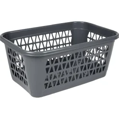 Gifi Entretien Du Linge|Panière à linge grise 40 L