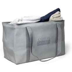 Gifi Rangement|Panière à linge grise Nordicolor