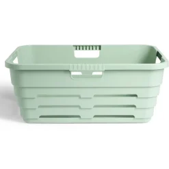 Gifi Entretien Du Linge|Panière à linge 32L plastique vert